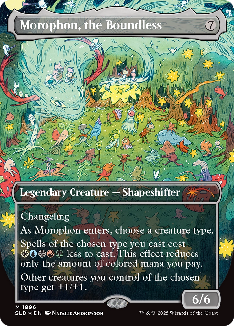 Image of Morophon, the Boundless (Double Rainbow Foil) [Secret Lair Drop Series]