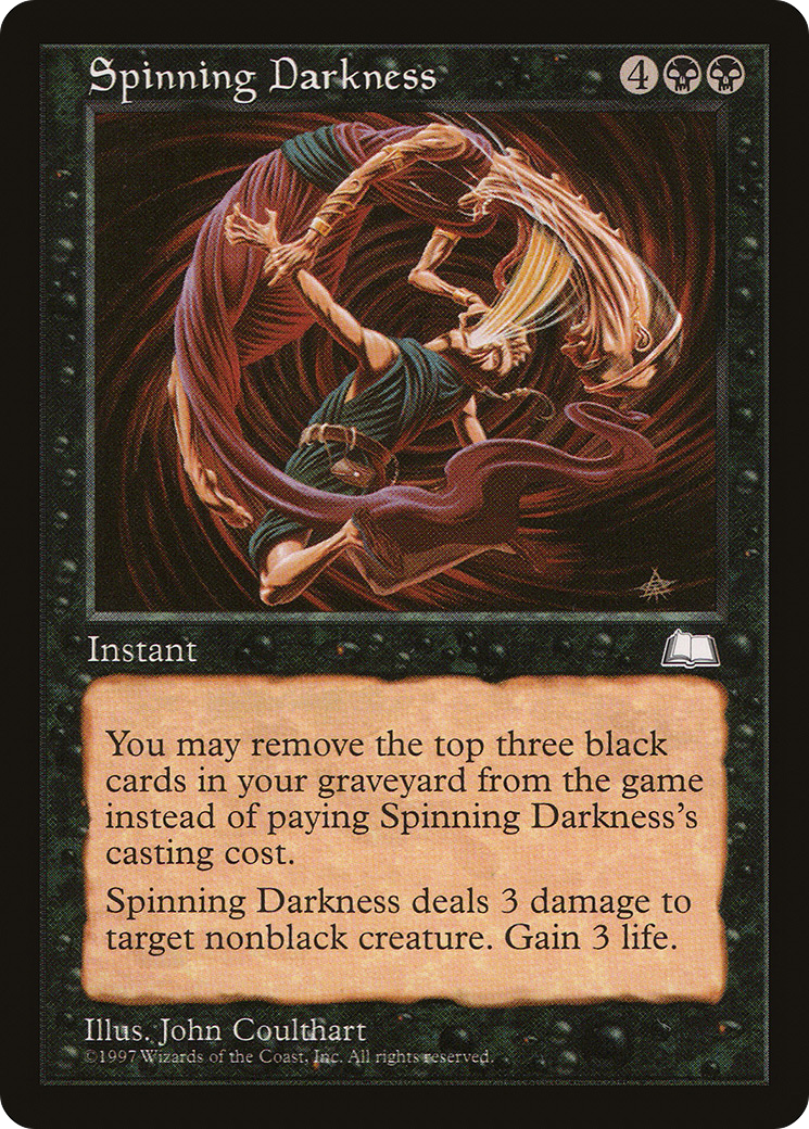 Image of Spinning Darkness [Weatherlight]