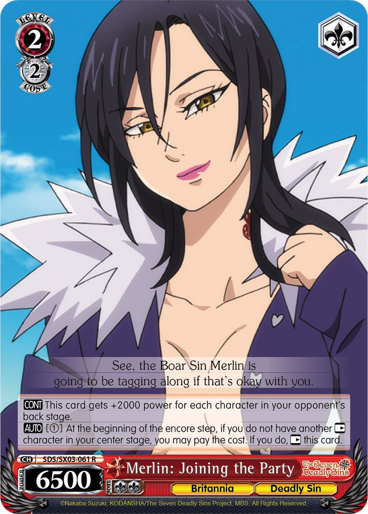 Image of Merlin: Joining the Party (SDS/SX03-061 R) [The Seven Deadly Sins]