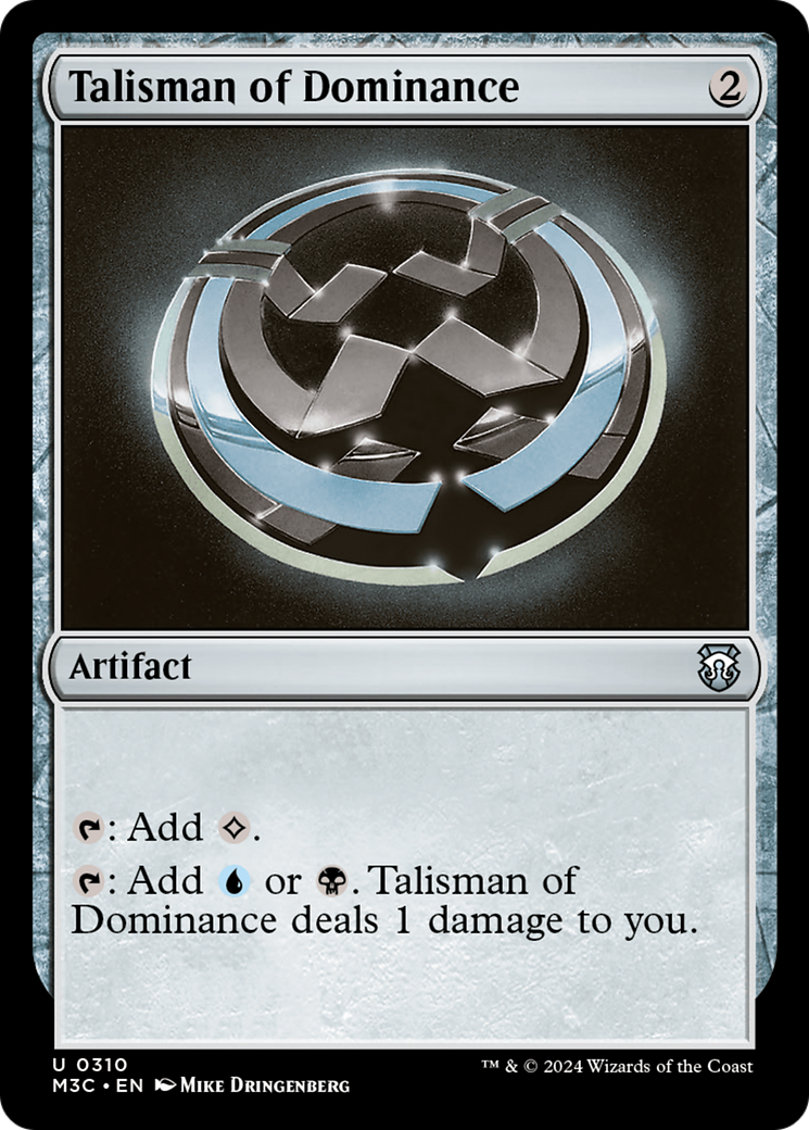 Image of Talisman of Dominance [Modern Horizons 3 Commander]