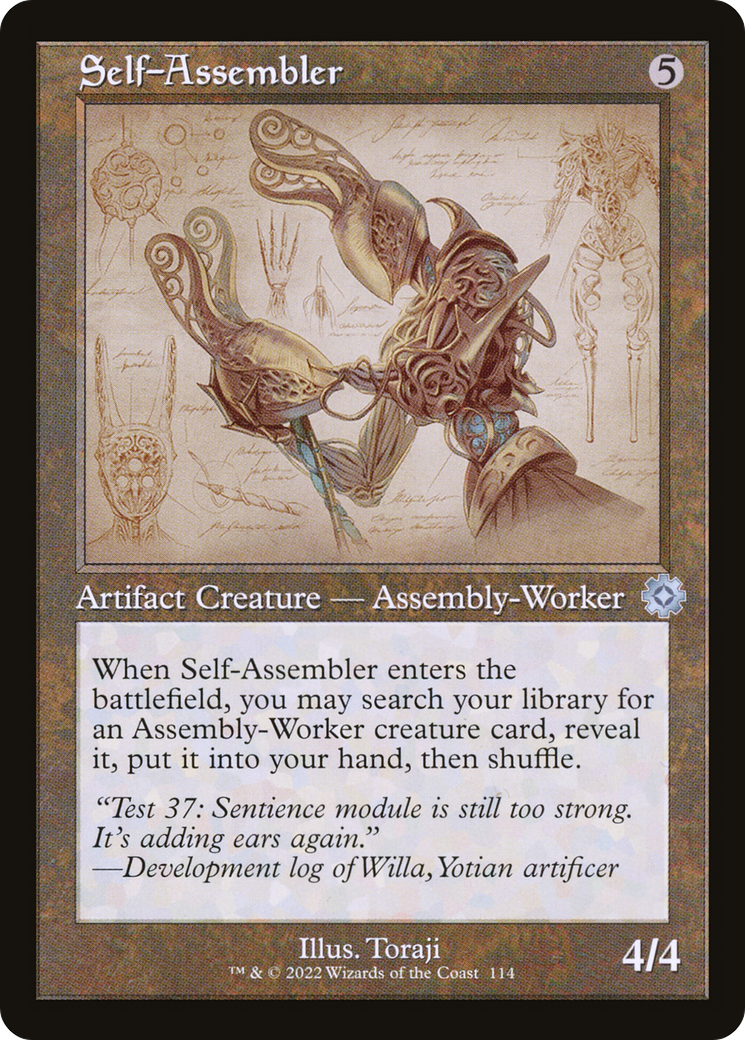 Image of Self-Assembler (Retro Schematic) [The Brothers' War Retro Artifacts]