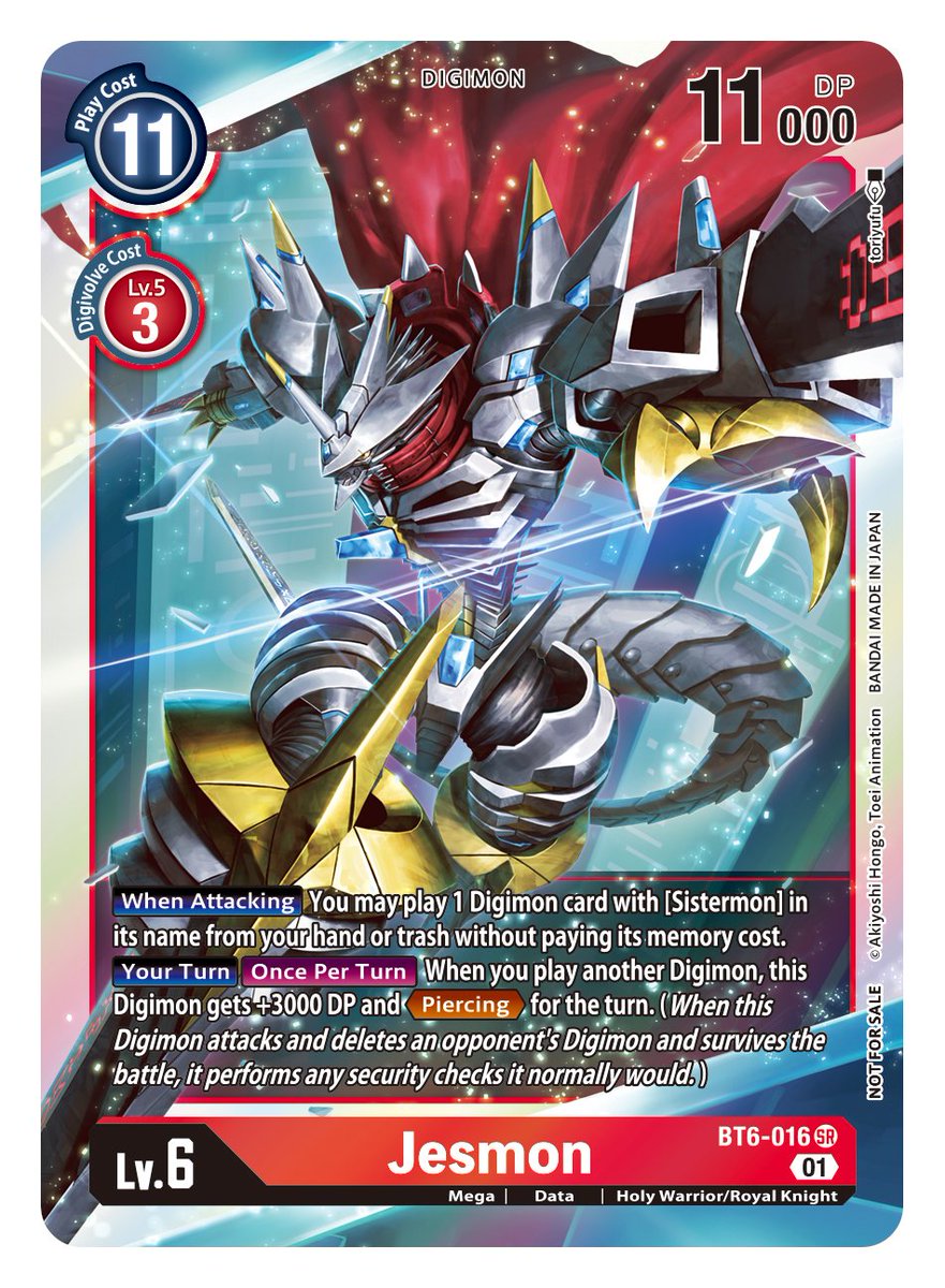 Image of Jesmon [BT6-016] (Event Pack 2) [Double Diamond Promos]