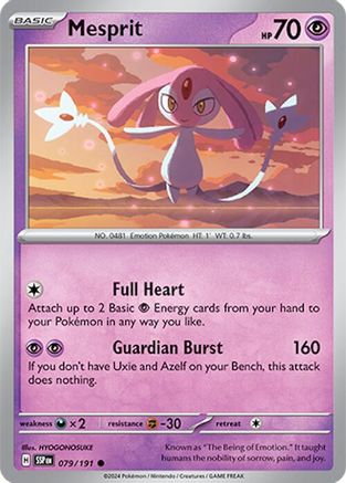 Image of Mesprit (079/191) [Scarlet & Violet: Surging Sparks]