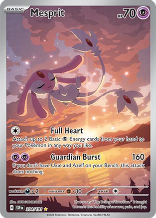 Image of Mesprit (204/191) [Scarlet & Violet: Surging Sparks]