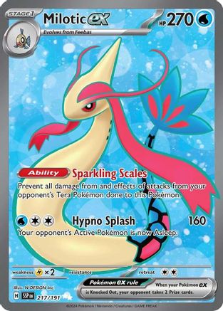 Image of Milotic ex (217/191) [Scarlet & Violet: Surging Sparks]