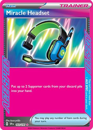 Image of Miracle Headset (183/191) [Scarlet & Violet: Surging Sparks]