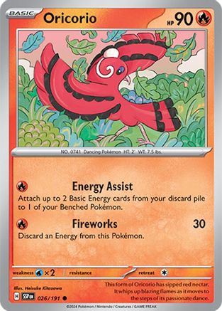 Image of Oricorio (026/191) [Scarlet & Violet: Surging Sparks]