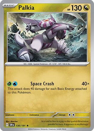 Image of Palkia (136/191) [Scarlet & Violet: Surging Sparks]