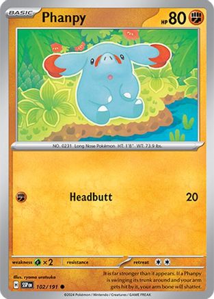 Image of Phanpy (102/191) [Scarlet & Violet: Surging Sparks]