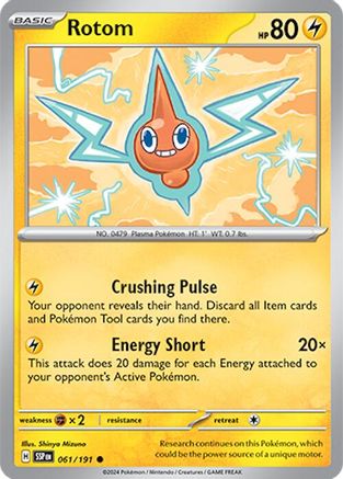 Image of Rotom (061/191) [Scarlet & Violet: Surging Sparks]
