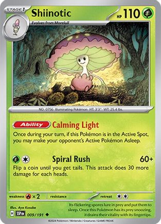 Image of Shiinotic (009/191) [Scarlet & Violet: Surging Sparks]