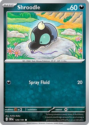 Image of Shroodle (120/191) [Scarlet & Violet: Surging Sparks]