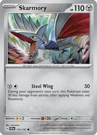 Image of Skarmory (124/191) [Scarlet & Violet: Surging Sparks]