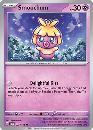 Image of Smoochum (075/191) [Scarlet & Violet: Surging Sparks]