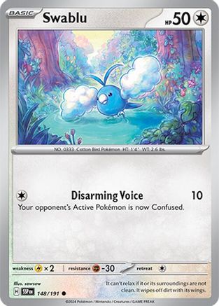 Image of Swablu (148/191) [Scarlet & Violet: Surging Sparks]