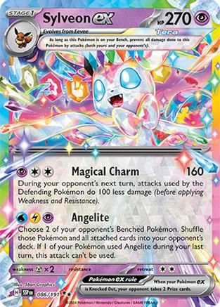 Image of Sylveon ex (086/191) [Scarlet & Violet: Surging Sparks]