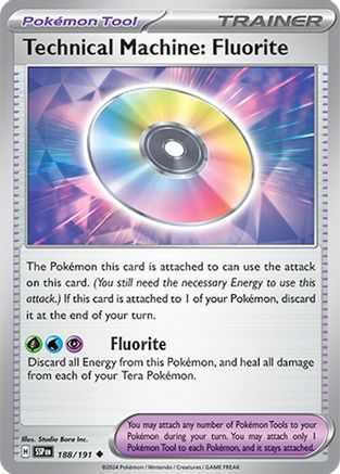 Image of Technical Machine: Fluorite (188/191) [Scarlet & Violet: Surging Sparks]