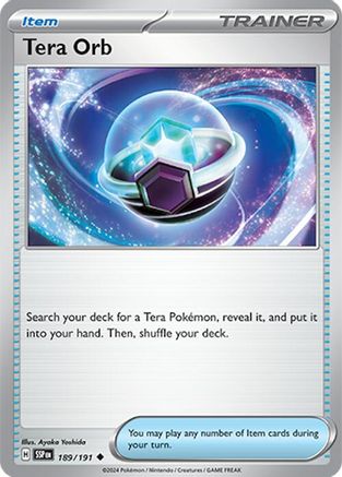 Image of Tera Orb (189/191) [Scarlet & Violet: Surging Sparks]
