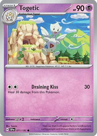 Image of Togetic (071/191) [Scarlet & Violet: Surging Sparks]