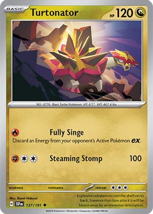 Image of Turtonator (137/191) [Scarlet & Violet: Surging Sparks]