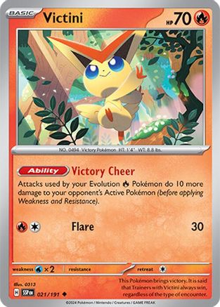 Image of Victini (021/191) [Scarlet & Violet: Surging Sparks]
