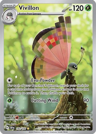 Image of Vivillon (193/191) [Scarlet & Violet: Surging Sparks]