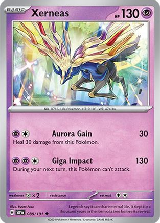 Image of Xerneas (088/191) [Scarlet & Violet: Surging Sparks]