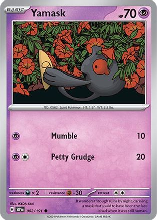 Image of Yamask (082/191) [Scarlet & Violet: Surging Sparks]