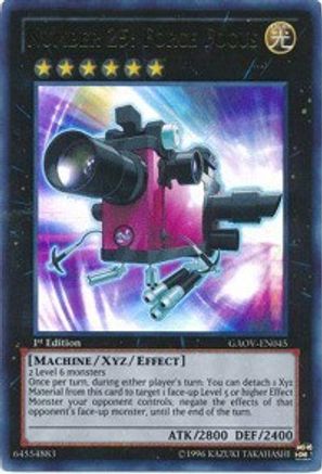 Image of Number 25: Force Focus [GAOV-EN045] Ultra Rare