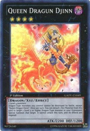Image of Queen Dragun Djinn [GAOV-EN049] Super Rare