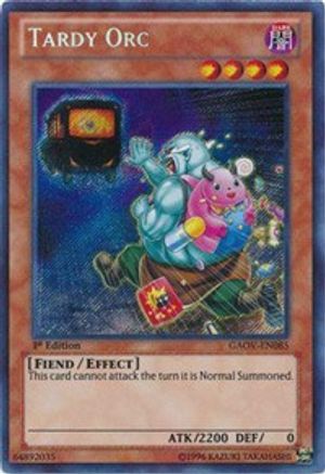 Image of Tardy Orc [GAOV-EN085] Secret Rare