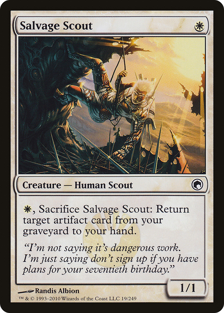 Image of Salvage Scout [Scars of Mirrodin]