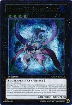 Image of Number 32: Shark Drake [GAOV-EN042] Ultimate Rare