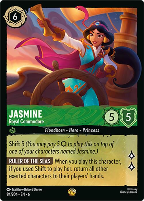 Image of Jasmine - Royal Commodore (84/204) [Azurite Sea]