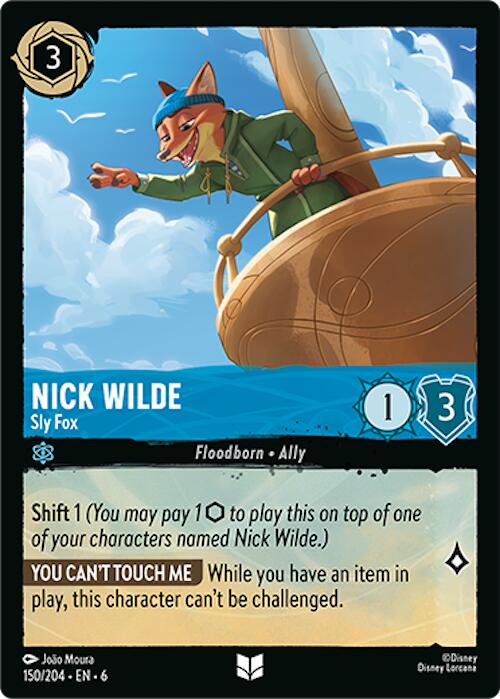 Image of Nick Wilde - Sly Fox (150/204) [Azurite Sea]