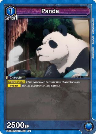 Image of Panda (055) (UE03BT/JJK-1-055) - UE03BT Jujutsu Kaisen