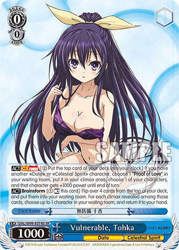 Image of Vulnerable, Tohka [Date A Live Vol.2]