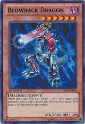 Image of Blowback Dragon [BP01-EN008] Rare