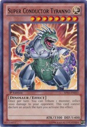 Image of Super Conductor Tyranno [BP01-EN013] Rare
