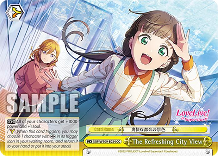 Image of The Refreshing City View (SIP/W109-E034 CC) [Love Live! School idol festival 2 MIRACLE LIVE!]