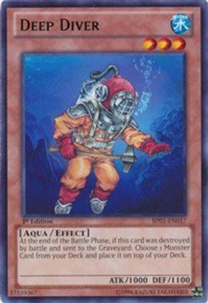 Image of Deep Diver [BP01-EN017] Rare