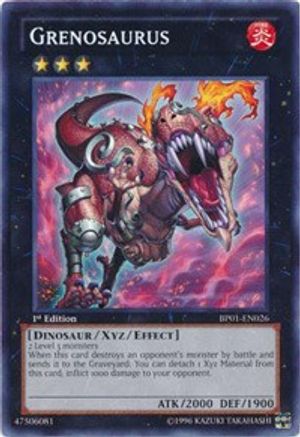 Image of Grenosaurus [BP01-EN026] Rare