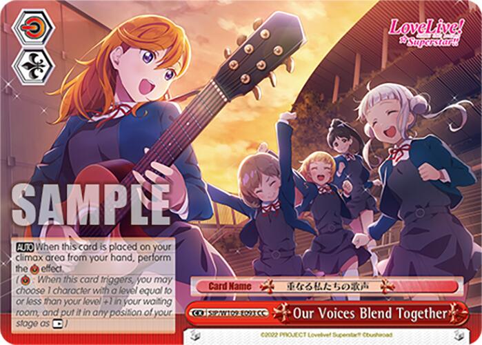 Image of Our Voices Blend Together (SIP/W109-E093 CC) [Love Live! School idol festival 2 MIRACLE LIVE!]