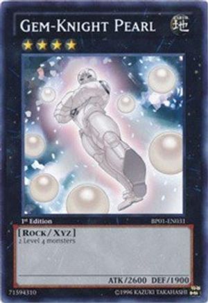 Image of Gem-Knight Pearl [BP01-EN031] Rare