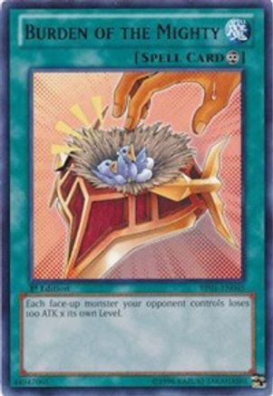 Image of Burden of the Mighty [BP01-EN045] Rare