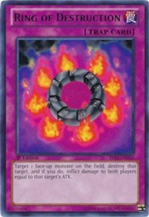 Image of Ring of Destruction [BP01-EN050] Rare