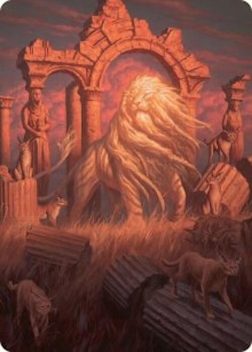 Image of Arahbo, the First Fang Art Card (26/54) [Foundations Art Series]