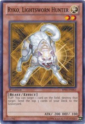 Image of Ryko, Lightsworn Hunter [BP01-EN063] Common