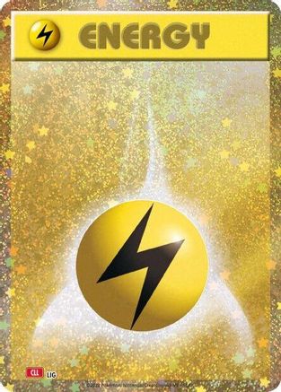 Image of Basic Lightning Energy (034) - Pokemon TCG Classic Charizard Holofoil