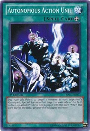 Image of Autonomous Action Unit [BP01-EN073] Common